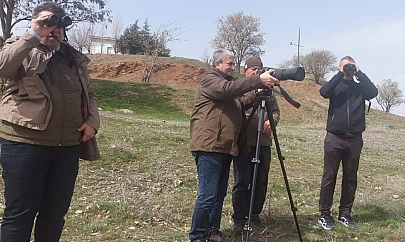 Elazığ'da güncel kuş yoğunluk haritası çalışmaları