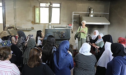 Elazığ'da Kadın çiftçilere yönelik teknik gezi düzenlendi
