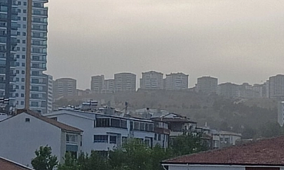 Elazığ'da kuvvetli rüzgar etkili oldu