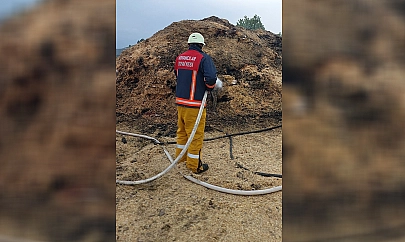 Elazığ'da samanlıkta korkutan yangın