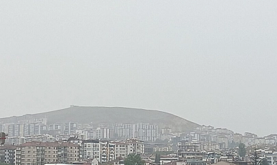 Elazığ'da sis etkili oldu