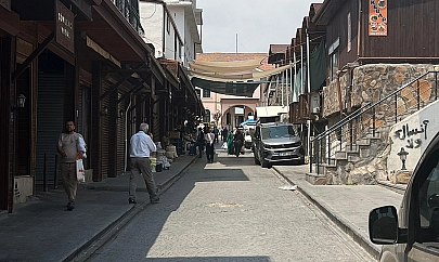Elazığ'da termometreler 40 dereceyi aştı, cadde ve sokaklar boş kaldı