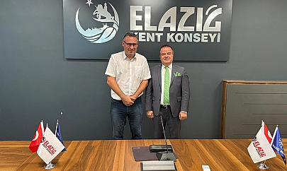 Elazığ Kent Konseyi, Hollanda'dan Hart Voor Den Haag Heyetini ağırladı
