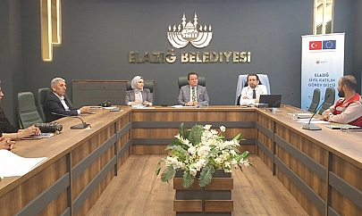 Elazığ Sivil Katılım Görev Gücü Toplantıları Hız Kesmeden Devam Ediyor