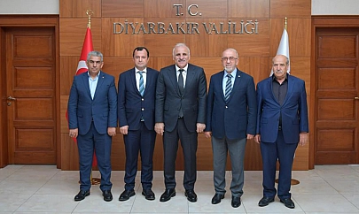 Elazığ Ticaret Borsasından Diyarbakır ziyaretleri
