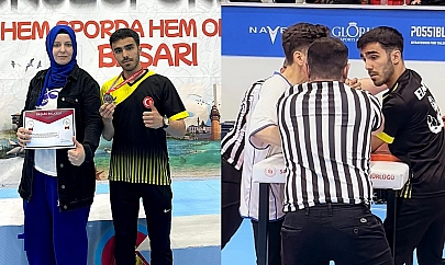 Elazığlı sporcu Türkiye ikincisi oldu!