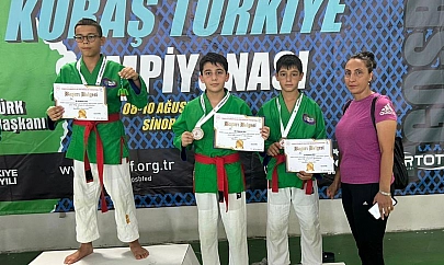 Elazığlı sporcu Umuthan Yağcı'dan madalya