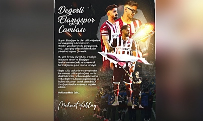 Elazığspor'da ayrılık