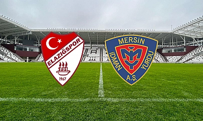 Elazığspor – Yeni Mersin İY. canlı anlatım
