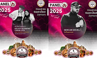 Festival başlıyor: Şefler ve fenomenler Elazığ'da buluşacak!