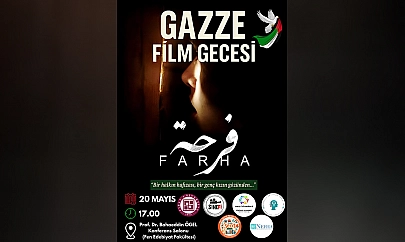 Fırat Üniversitesi'nde Gazze Film Gecesi düzenlenecek