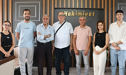 Gazetemizin çınarlarından ekibimizi mutlu eden ziyaret