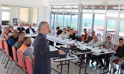 İlaçlama personeline eğitim semineri