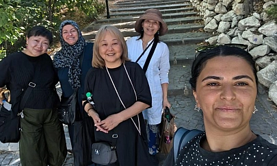 Japonya'dan Elazığ'a iğne oyası yolculuğu