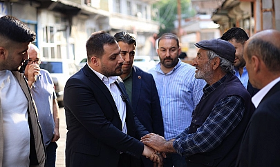 MHP Elazığ il başkanı Yunus Bal Maden ilçesini ziyaret etti