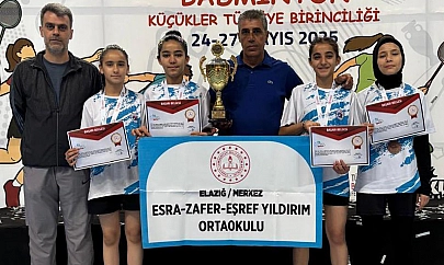 Okul sporlarının parlayan yıldızı Elazığ