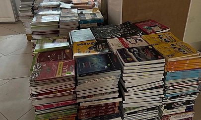 'Onlar da okusun' kampanyasında toplanan kitaplar Milli Eğitim Müdürlüğüne teslim edildi