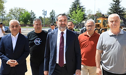 Saha İncelemelerini Sürdüren Başkan Şahin Şerifoğulları'ndan Yoğun Tempo