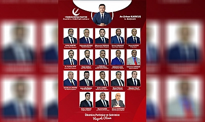 Yeniden Refah Partisi Elazığ İl Yürütme Kurulu Açıklandı
