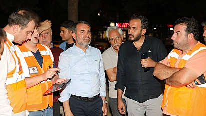 Başkan Şerifoğulları, Gece-Gündüz Sahada!