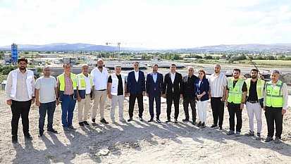 Başkan Şerifoğulları, İleri Biyolojik Atık Su Arıtma Tesisi'nde incelemelerde bulundu