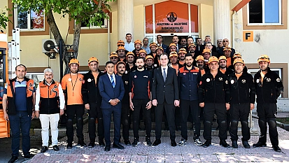 Elazığ'da Afetlere müdahale için 28 kişilik ekip kuruldu