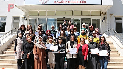 Elazığ'da Gebe Okulu eğitimleri sürüyor