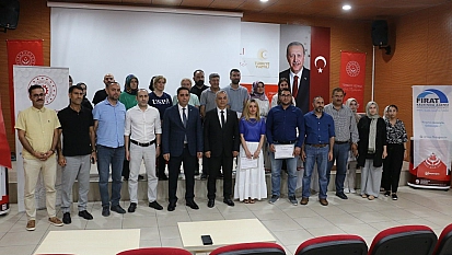 Elazığ'da psikososyal destek personeline sertifika
