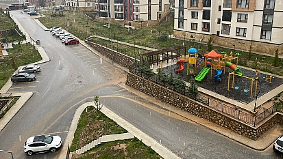 Elazığ'da sağanak etkili oluyor