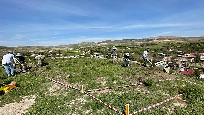 Elazığ'da Tadım Kalesi ve Höyüğünde kazı çalışmaları yeniden başladı
