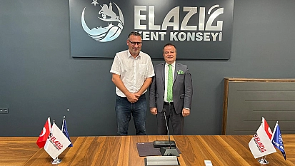 Elazığ Kent Konseyi, Hollanda'dan Hart Voor Den Haag Heyetini ağırladı