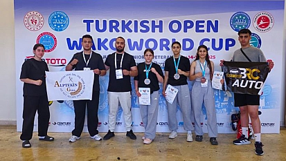 Elazığlı sporcular Antalya'da madalyaları topladı