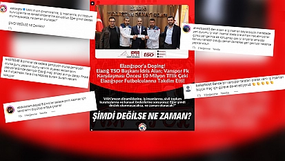 Elazığspor'a verilen 10 Milyon TL'lik çek Van'ın moralini bozdu