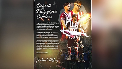 Elazığspor'da ayrılık