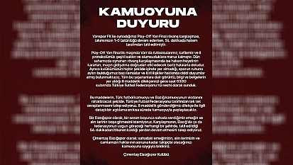 Elazığspor'dan Açıklama: Hakkımızın Sonuna Kadar Takipçisi Olacağız