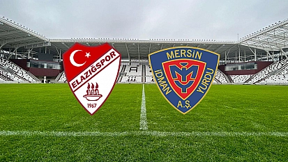 Elazığspor – Yeni Mersin İY. canlı anlatım
