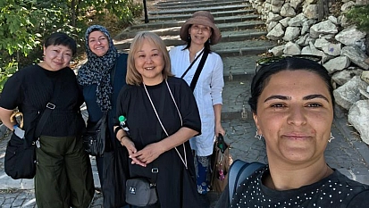 Japonya'dan Elazığ'a iğne oyası yolculuğu
