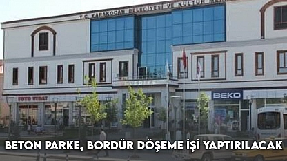 Beton Parke, Bordür Döşeme İşi Yaptırılacak