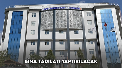 Bina Tadilatı Yaptırılacak