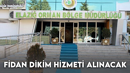 Fidan Dikim Hizmeti Alınacak
