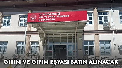 Giyim ve Giyim Eşyası Satın Alınacak