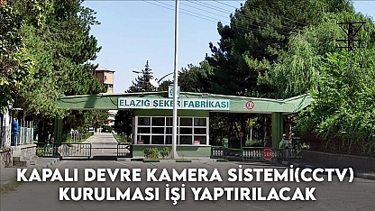 Kapalı Devre Kamera Sistemi (CCTV) Kurulması İşi Yaptırılacak