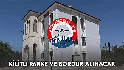 Kilitli Parke ve Bordür Alınacak