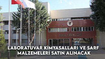Laboratuvar Kimyasalları ve Sarf Malzemeleri Satın Alınacak