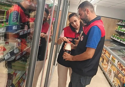 Ağın'da gıda işletmelerine denetim