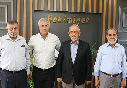 Başkan Dumandağ'dan Başkan Toprak'a ziyaret