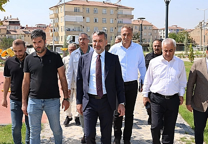 Başkan Şerifoğulları, saha incelemelerini sürdürüyor