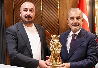 Behram Grup'tan İdris Alan'a hayırlı olsun ziyareti