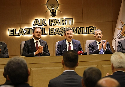 Cevdet Yılmaz Elazığ'da konuştu: 'Etrafımız ateş çemberi ama Türkiye bir istikrar limanıdır'