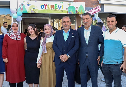 Çocuklar için yeni bir oyun ve gelişim evi açıldı